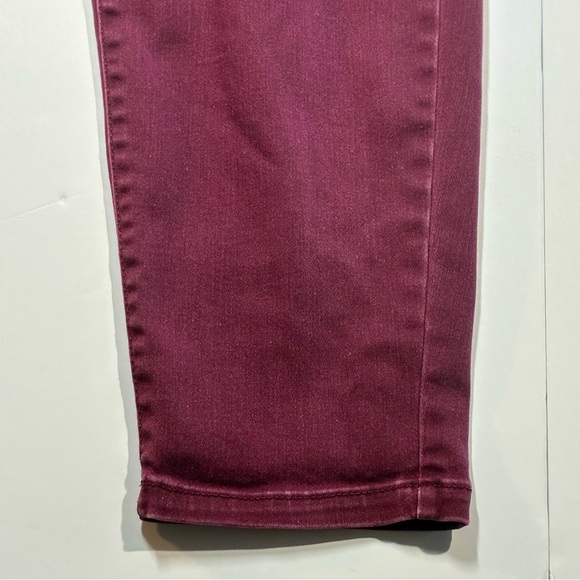 Lane Bryant Women's High-Rise Ultimate Stretch Skinny Jeans Size 20 Wine - Picture 5 of 8